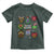 Funny Christmas Toddler T Shirt Tis The Season Neon Lights Santa Gingerbread