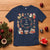 Retro Vintage Christmas T Shirt Tis The Season Santa Hat Xmas Wrealth - Wonder Print Shop