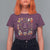 Retro Vintage Christmas T Shirt For Women Tis The Season Santa Hat Xmas Wrealth - Wonder Print Shop