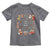 Retro Vintage Christmas Toddler T Shirt Tis The Season Santa Hat Xmas Wrealth