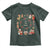 Retro Vintage Christmas Toddler T Shirt Tis The Season Santa Hat Xmas Wrealth
