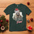 Funny Christmas Racoon T Shirt Sorry Santa I've Been Feral Trash Panda - Wonder Print Shop