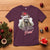 Funny Christmas Racoon T Shirt Sorry Santa I've Been Feral Trash Panda - Wonder Print Shop