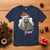 Funny Christmas Racoon T Shirt Sorry Santa I've Been Feral Trash Panda - Wonder Print Shop