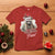 Funny Christmas Racoon T Shirt Sorry Santa I've Been Feral Trash Panda - Wonder Print Shop