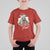 Funny Christmas Racoon T Shirt For Kid Sorry Santa I've Been Feral Trash Panda - Wonder Print Shop