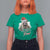 Funny Christmas Racoon T Shirt For Women Sorry Santa I've Been Feral Trash Panda - Wonder Print Shop