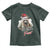 Funny Christmas Racoon Toddler T Shirt Sorry Santa I've Been Feral Trash Panda