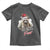 Funny Christmas Racoon Toddler T Shirt Sorry Santa I've Been Feral Trash Panda