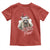Funny Christmas Racoon Toddler T Shirt Sorry Santa I've Been Feral Trash Panda