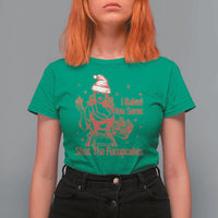 Funny Christmas Baking T Shirt For Women I Baked You Some Shut The Fucupcakes Vintage Santa Hat - Wonder Print Shop