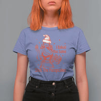 Funny Christmas Baking T Shirt For Women I Baked You Some Shut The Fucupcakes Vintage Santa Hat - Wonder Print Shop