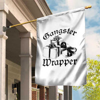 Funny Christmas Garden Flag Gangster Wrapper Vintage Presents Gift - Wonder Print Shop