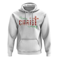 Christian Christmas Hoodie Merry Christmas Cross Faith