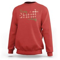 Christian Christmas Sweatshirt Merry Christmas Cross Faith - Wonder Print Shop