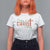 Christian Christmas T Shirt For Women Merry Christmas Cross Faith - Wonder Print Shop