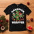 Funny Gangster Wrapper T Shirt Christmas Gangsta Elf Crew Presents - Wonder Print Shop