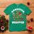 Funny Gangster Wrapper T Shirt Christmas Gangsta Elf Crew Presents - Wonder Print Shop