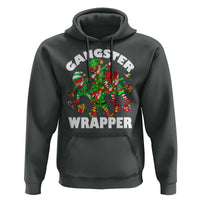 Funny Gangster Wrapper Hoodie Christmas Gangsta Elf Crew Presents