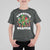 Funny Gangster Wrapper T Shirt For Kid Christmas Gangsta Elf Crew Presents - Wonder Print Shop