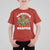 Funny Gangster Wrapper T Shirt For Kid Christmas Gangsta Elf Crew Presents - Wonder Print Shop