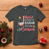 Jesus Is The Reason For The Season T Shirt Christmas Jolly Bell - Wonder Print Shop