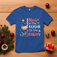 Jesus Is The Reason For The Season T Shirt Christmas Jolly Bell - Wonder Print Shop