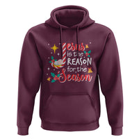 Jesus Is The Reason For The Season Hoodie Christmas Jolly Bell