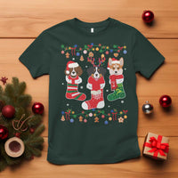Funny Christmas Dog Owner T Shirt Socks Xmas Holiday - Wonder Print Shop