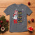 Funny Christmas Black Cat Triple Ho T Shirt - Wonder Print Shop