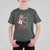 Funny Christmas Black Cat Triple Ho T Shirt For Kid - Wonder Print Shop