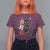 Funny Christmas Black Cat Triple Ho T Shirt For Women - Wonder Print Shop