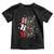 Funny Christmas Black Cat Triple Ho Toddler T Shirt