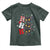 Funny Christmas Black Cat Triple Ho Toddler T Shirt
