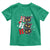 Funny Christmas Black Cat Triple Ho Toddler T Shirt