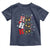 Funny Christmas Black Cat Triple Ho Toddler T Shirt