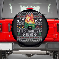 Funny Christmas Lil Dumpster Fire Spare Tire Cover It Is Finally Over 2025 - Wonder Print Shop