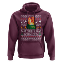 Funny Xmas Lil Dumpster Fire Hoodie Shitty Christmas Festive Holiday - Wonder Print Shop