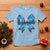 Jesus God Nativity Scene Coquette Bow Christmas T Shirt - Wonder Print Shop
