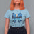 Jesus God Nativity Scene Coquette Bow Christmas T Shirt For Women - Wonder Print Shop