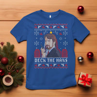 Funny Christmas Nakatomi Plaza T Shirt Deck The Hans - Wonder Print Shop