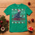 Funny Christmas Santa Godzilla T Shirt A Very Godzilla Xmas Japanese Monster - Wonder Print Shop