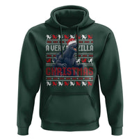 Funny Christmas Santa Godzilla Hoodie A Very Godzilla Xmas Japanese Monster