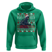 Funny Christmas Santa Godzilla Hoodie A Very Godzilla Xmas Japanese Monster