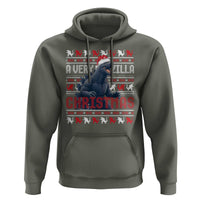 Funny Christmas Santa Godzilla Hoodie A Very Godzilla Xmas Japanese Monster