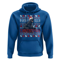 Funny Christmas Santa Godzilla Hoodie A Very Godzilla Xmas Japanese Monster