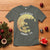 Funny Christmas Godzilla T Shirt Falalala Godzil La Santa Reindeers Xmas Japanese Monster - Wonder Print Shop