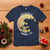 Funny Christmas Godzilla T Shirt Falalala Godzil La Santa Reindeers Xmas Japanese Monster - Wonder Print Shop