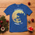 Funny Christmas Godzilla T Shirt Falalala Godzil La Santa Reindeers Xmas Japanese Monster - Wonder Print Shop
