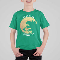 Funny Christmas Godzilla T Shirt For Kid Falalala Godzil La Santa Reindeers Xmas Japanese Monster - Wonder Print Shop